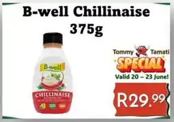 Foodeez B-well Chillinaise 375g offer