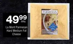 Checkers La Mont Parmesan Hard Medium Fat Cheese offer