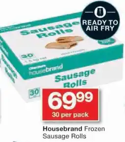 Checkers Housebrand Frozen Sausage Rolls offer