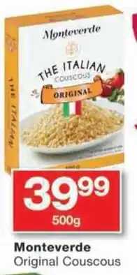 Checkers Monteverde Original Couscous offer