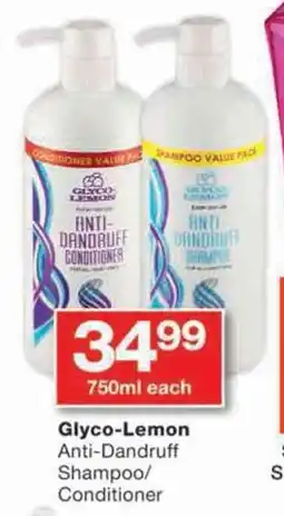 Glyco-Lemon Anti-Dandruff Shampoo/ Conditioner