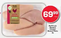 Pick n Pay Hypermarket PnP Fresh Skinless Chicken Breast Fillets 4s offer