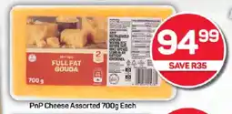 Pick n Pay Hypermarket PnP Cheese Assorted 700g Each offer