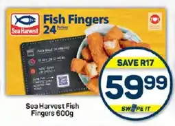 Pick n Pay Hypermarket Sea Harvest Fish Fingers 600g offer