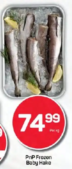 Pick n Pay Hypermarket PnP Frozen Baby Hake offer