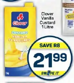 Pick n Pay Hypermarket Clover Vanilla Custard 1 Litre offer
