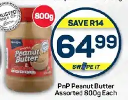 PnP Peanut Butter Assorted 800g Each
