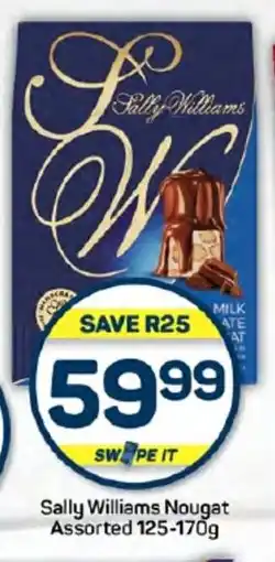 Pick n Pay Hypermarket Sally Williams Nougat Assorted 125-170g offer