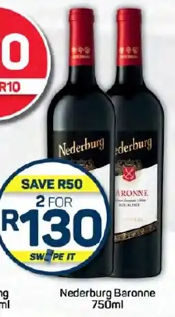 Pick n Pay Hypermarket Nederburg Baronne 750ml offer