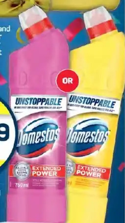 Pick n Pay Hypermarket Domestos Thick Bleach Assorted 750ml Each offer