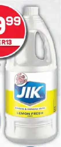 Pick n Pay Hypermarket Jik Bleach Assorted 1.5 Litre Each offer