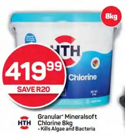 Pick n Pay Hypermarket Granular Mineralsoft Chlorine 8kg offer