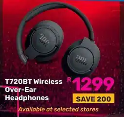 Game T720BT Wireless Over-Ear Headphones offer
