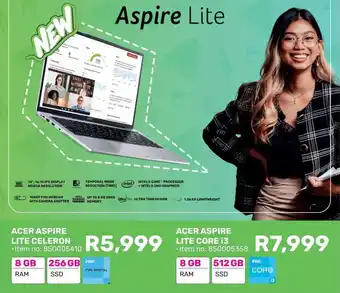 Game ACER ASPIRE LITE CELERON offer