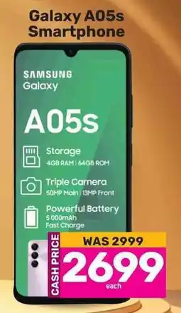 Game SAMSUNG Galaxy A05s Smartphone offer