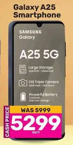 Game SAMSUNG Galaxy A25 Smartphone offer