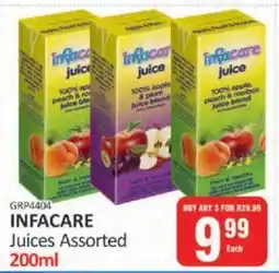 KitKat Cash and Carry INFACARE Juices Assorted 200ml offer