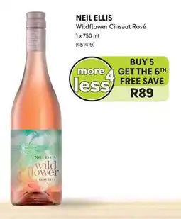 Makro NEIL ELLIS Wildflower Cinsaut Rosé 1x750ml offer