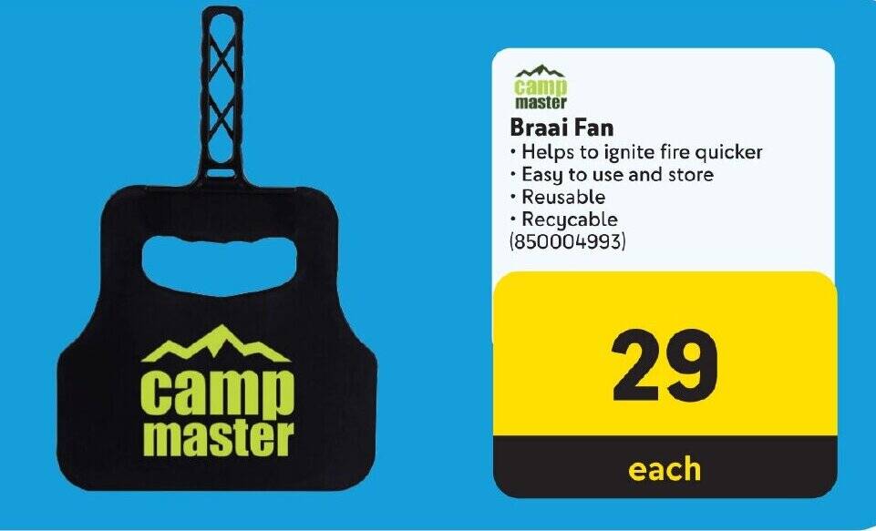 Braai Fan offer at Makro