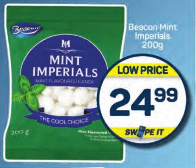 Beacon Mint Imperials 200g offer at Pick n Pay Hypermarket