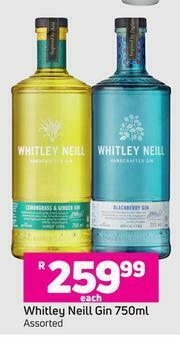 Game Whitley Neill Gin Assorted-750ml Each offer