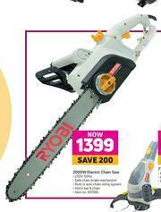 Game Ryobi 2000W Electric Chain Saw offer