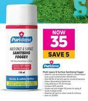 Game Puridene Multi Space & Surface Sanitising Fogger offer