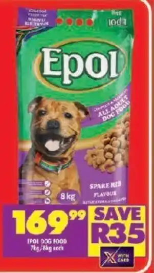 Shoprite EPOL DOG FOOD offer