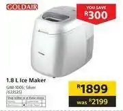 Builders Warehouse Goldair 1.8L Ice Maker offer