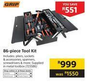 Builders Warehouse Grip 86 Piece Tool Kit offer