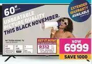 Game Telefunken 60" (152cm) TLEED-60UHD TV TLEDD-50FHD offer
