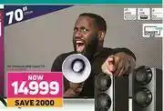 Game Hisense 70" (177cm) Premium UHD Smart TV offer