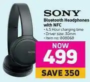 Game Sony Bluetooth Headphones With NFC offer