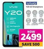 Game Vivo 6.2" (15.7cm) Y20 4G Smartphone offer