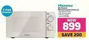 Game Hisense 20L Manual Microwave Oven H20Mows1 offer