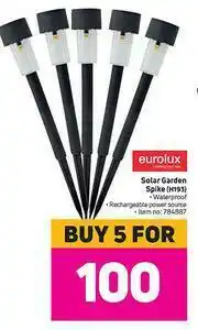 Game Eurolux Solar Garden Spike H193-For 5 offer