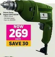 Game Storm Force Impact Drill 500W offer