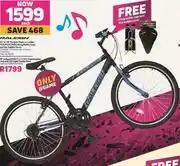 Game Raleigh 24" or 26" Eclipse Mens or Ladies MTB Plus Free Alloy Bottle Cage And Gel Saddle Cover offer
