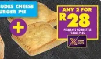 Shoprite PIEMAN'S HOMESTYLE VALUE PIES offer