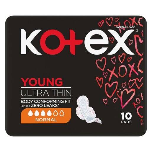 Kotex Young Ultra Thin Pads Normal 10 Pack Plus Wings offer at Pick n Pay Liquor