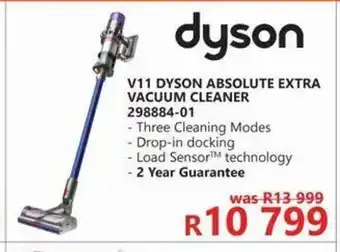 Tafelberg Furnishers Dyson - V11 Dyson Absolute Extra Vacuum Cleaner 298884-01 offer
