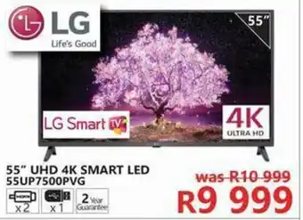 Tafelberg Furnishers LG - 55" UHD 4K Smart LED - 55UP7500PVG offer