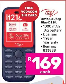 Game it2163D Deep Blue DS NL offer