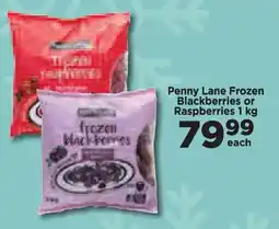 Food Lover's Market Penny Lane Frozen Blackberries or Raspberries 1 kg offer