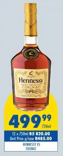 Tabooz HENNESSY VS COGNAC offer