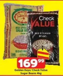 Check Save Golden Keys/ Check Value Sugar Beans 4kg offer