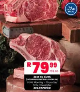 Take 'n Pay BEEF FQ CUTS offer