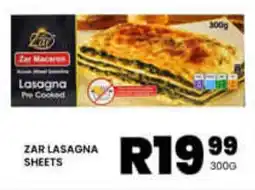 Take 'n Pay ZAR LASAGNA SHEETS offer