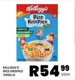 Take 'n Pay KELLOGG'S RICE KRISPIES VANILLA offer