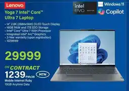 Incredible Connection Lenovo Yoga 7 Intel Core Ultra 7 Laptop offer
